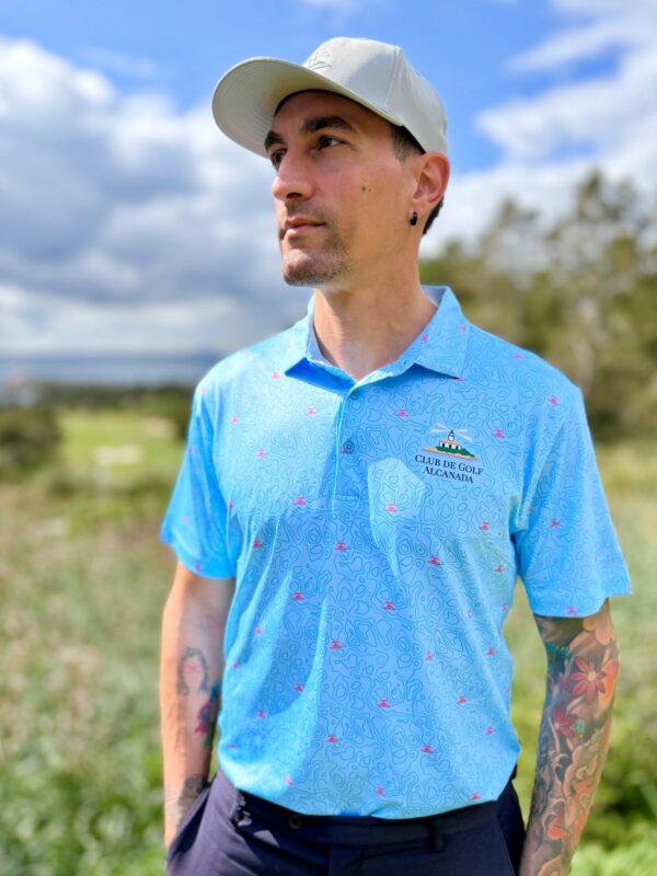 Polo Azul celeste